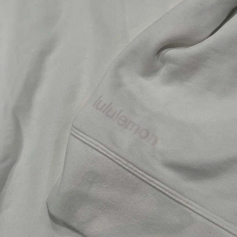 Lululemon Perfectly Oversized Crewneck Sweatshirt Bone Women’s 6